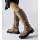 Gemre Dark beige insulated boots Vinceza | shoptok.hr