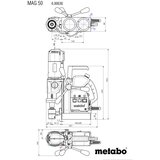 Metabo magnetna bušilica mag 50 1200W (600636500) | Eponuda.com