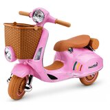  Licencirani motor na akumulator Vespa XW-05 35W – temno roza | Shoptok.si