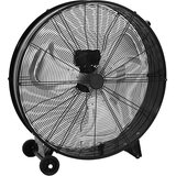  Industrijski ventilator s bubnjem 77 cm 187,7 W crni | shoptok.hr