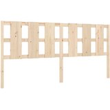Maison Chic posteljno vzglavje - vzglavna omarica - nočna omarica 205,5x4x100 cm trdna borovina, (21704620) Cene