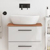 vidaXL Kopalniški pult 60x40x1,5 cm trdna bukovina | Shoptok.si