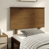  Uzglavlje za krevet boja meda 94 x 6 x 82,5 cm masivna borovina | shoptok.hr