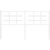  Metalno zamjensko uzglavlje bijelo 160 cm | shoptok.hr