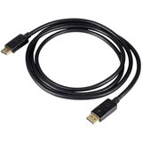 Akyga priključni kabel DisplayPort vtič 1.8 m črna AK-AV-10 DisplayPort kabel, (20578047) | Shoptok.si