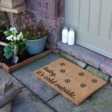 Artsy Doormats Otirač s božićnim motivom od kokosovih vlakana 40x60 cm Baby It's Cold Outside – | shoptok.hr