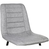 XORA stol, kovina, tekstil črna, svetlo siva | Shoptok.si