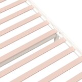  Posteljni okvir bel iz trdnega lesa 90x190 cm 3FT, (20646280) | Shoptok.si