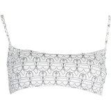 KARL LAGERFELD BEACHWEAR SWIMSUIT TOP WOMEN WHITE | Shoptok.si