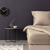  de beige beige satin single xl fitted sheet (de) Cene
