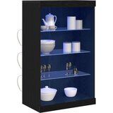  Komoda s LED svjetlima Crna Hrastovina 60 5x37x100 cm | shoptok.hr