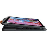 Logitech Slim Folio keyboard case for iPad (7th, 8th, & 9th gen) - Graphite - UK (920-009480) | ePonuda.com
