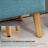  Klupa za odlaganje do 220 kg izgled lana 110x39x45 cm plava | shoptok.hr
