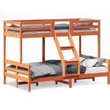  The Living Store Pograd 90×200/120x200 cm voščeno rjava trdna borovina - Pograd, (21440297) Cene