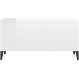  Stolić za kavu sjajni bijeli 90x44,5x45 cm konstruirano drvo | shoptok.hr