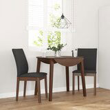 vidaXL Jedilni stoli z blazinami 2 kosa Brown Solid Wood Rubber | Shoptok.si