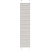 vidaXL Plisirana roleta svijetlosiva 45x200 cm širina tkanine 44,4 cm | shoptok.hr