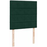  Box spring krevet s madracem tamnozeleni 100x200 cm baršunasti | shoptok.hr