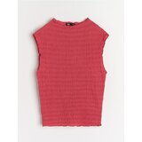 Sinsay Strukturirana bluza bez rukava | shoptok.hr