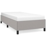The Living Store Posteljni okvir svetlo siv 90x190 cm blago - Posteljni Okvir, (21529849) | Shoptok.si