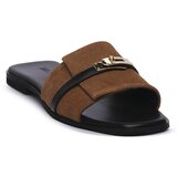 Mosaic Sandali & Odprti čevlji CUOIO PADLOCK Kostanjeva Cene