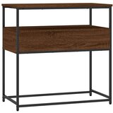  Konzolni stol smeđa boja hrasta 75x40x75 cm konstruirano drvo | Eponuda.ba