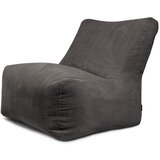 SLOWDOWN Tamno siva vreća za sjedenje od samta Seat 100 Lounge – | shoptok.hr