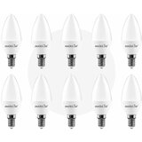 MAX-LED 10x LED žarnica – sijalka E14 C30 7W (55W) nevtralno bela 4500K Cene