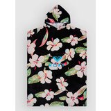 Roxy Stay Magical Printed Surf poncho anthracite spring ch | Shoptok.si