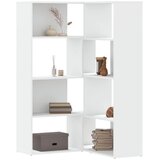  Kutni regal za knjige s 4 razine bijeli 85 x 85 x 140 cm drveni | shoptok.hr