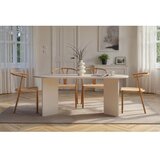 Hanah home trpezarijski sto sablin wood white Cene