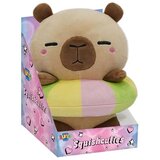 Luna Luna: Squishcuties kapibara plišasta igrača v barvnem krofu, 21 cm Cene