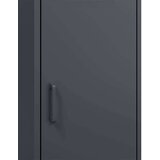 vidaXL Visoka omara antracitna 36x39x113 cm jeklo | Shoptok.si