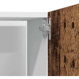 vidaXL Omara za hladilnik starinski les 60x57x207 cm inž. les | Shoptok.si