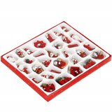  Set božićnih ukrasa od drveta - 30 komada | shoptok.hr