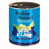 DOLINA noteci superfood dog adult teletina i jagnjetina 800g