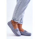 Boto marka niezdefiniowana Women's Suede Moccasins Blue Si Passione | Shoptok.si