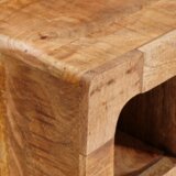 vidaXL Stojalo za vino Rjava 44 x 30 x 35 cm Trdnina mango lesa | Shoptok.si