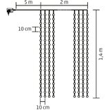  Svetleći niz sa 294 toplo bele led diode KIN294C/WW | ePonuda.com