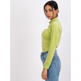 Italy Moda Blouse-DHJ-BZ-6561.09P-lime green | Shoptok.si