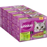 Whiskas Mega pakiranje Senior vrečke 48 x 85 g - 7+ Mešan izbor v omaki Cene