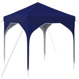 vidaXL Zložljivi šotor za zabave 194 x 194 x 245 cm Modra, (5000218923) | Shoptok.si
