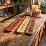 Signes Grimalt Kipci in figurice Držala Za Kadilo Čakre Komplet 3 Kostanjeva | Shoptok.si