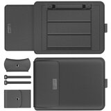 INF torbica za prenosnik, zaščitna torbica iz pu usnja grey 13-14 palcev, (21751811) | Shoptok.si