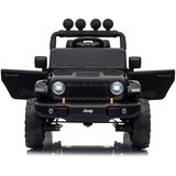 Jeep Rubicon DK-JWR558 24V Black Battery-Powered Vehicle | Eponuda.com