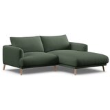 Micadoni Zelena kotna sedežna garnitura (desni kot/z ležalnikom) Naomi – | Shoptok.si