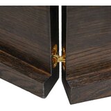 Stolna Mizna plošča temno siva 180x60x4 cm obdelana trdna hrastovina, (20979337) | Shoptok.si