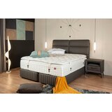 Esposa POSTELJA BOXSPRING 180 cm x 200 cm , tekstil, leseni material siva | Shoptok.si