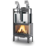 Palazzetti kaminski vložek na drva ecomonoblocco mx 78 corner - desna izvedba 13 kw | Shoptok.si