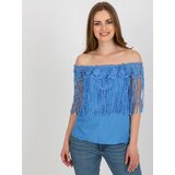 Factory Price Blouse-AT-BZ-1801.87-blue | shoptok.hr
